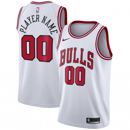 Män Chicago Bulls Tröja Benutzerdefinierte 2020-2021 Nike Association Edition Swingman